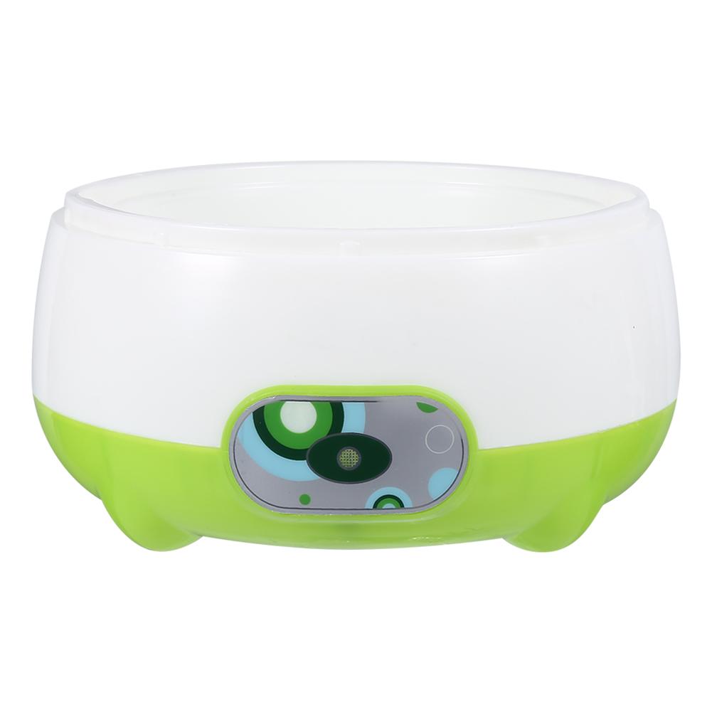 1L Electric Automatic Stainless Steel Yogurt Maker Machine DIY Yoghourt Container Green