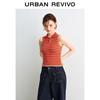 UR 2026 Autumn Women's Striped Knit Vest Top