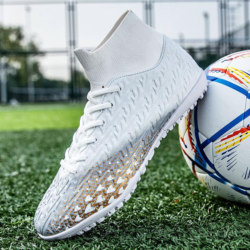 Fußballschuhe Herren/Damen Fußballschuhe Kurz -Nagel High -Gang Socken Port für Kunstrasen Kinder Fußballschuhe