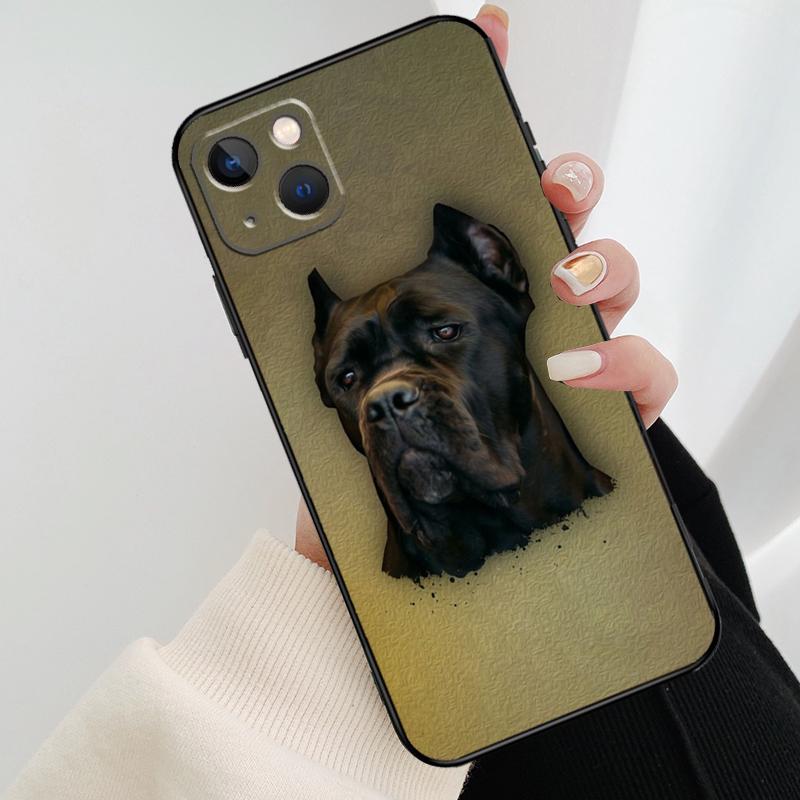 Cane Corso Italian Mastiff Phone Case For iPhone 17 Pro Max 16 15 11 13 12 14 Pro Max Mini 15 16 Plus 16e 17 Air Cover