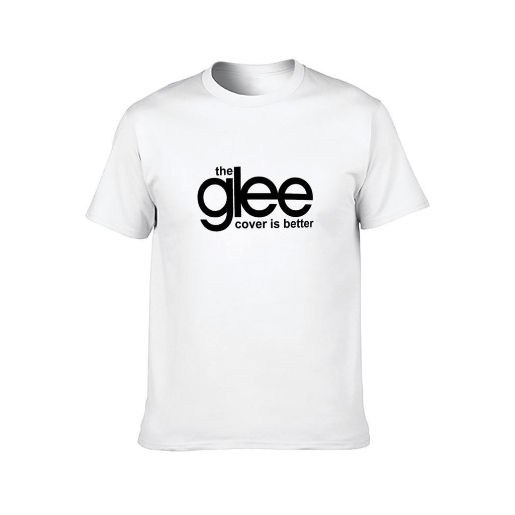 The Glee Cover Is Better T-Shirt T Shirt Man Plain Man T Shirt Heavy Cotton T-Shirt