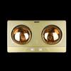 Gold Light Bulb Bathroom Heater - Warm Ceiling Fixture for Home