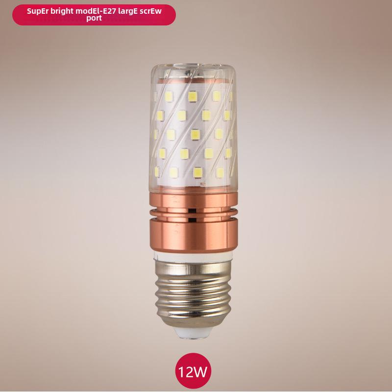 

Светодиодная кукурузная лампа: E14/E27 цоколь, 12 Вт/16 Вт высокая яркость, хрустальная люстра свеча источник света E27-12W