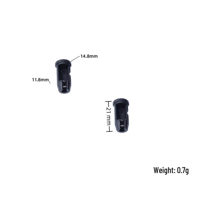 Anti-slip Silent Plastic Insert Cap for Folding Table and Chair, Wear-resistant Round Head Plug.