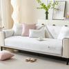 Light Luxury Sofa Cushion Summer Cushion Ice Silk Cool Pad Summer Sofa Cover High Sense Cover Towel