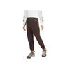 Solid Color Logo Drawstring Casual Pants Men Bottoms Burgundy DR4792-227