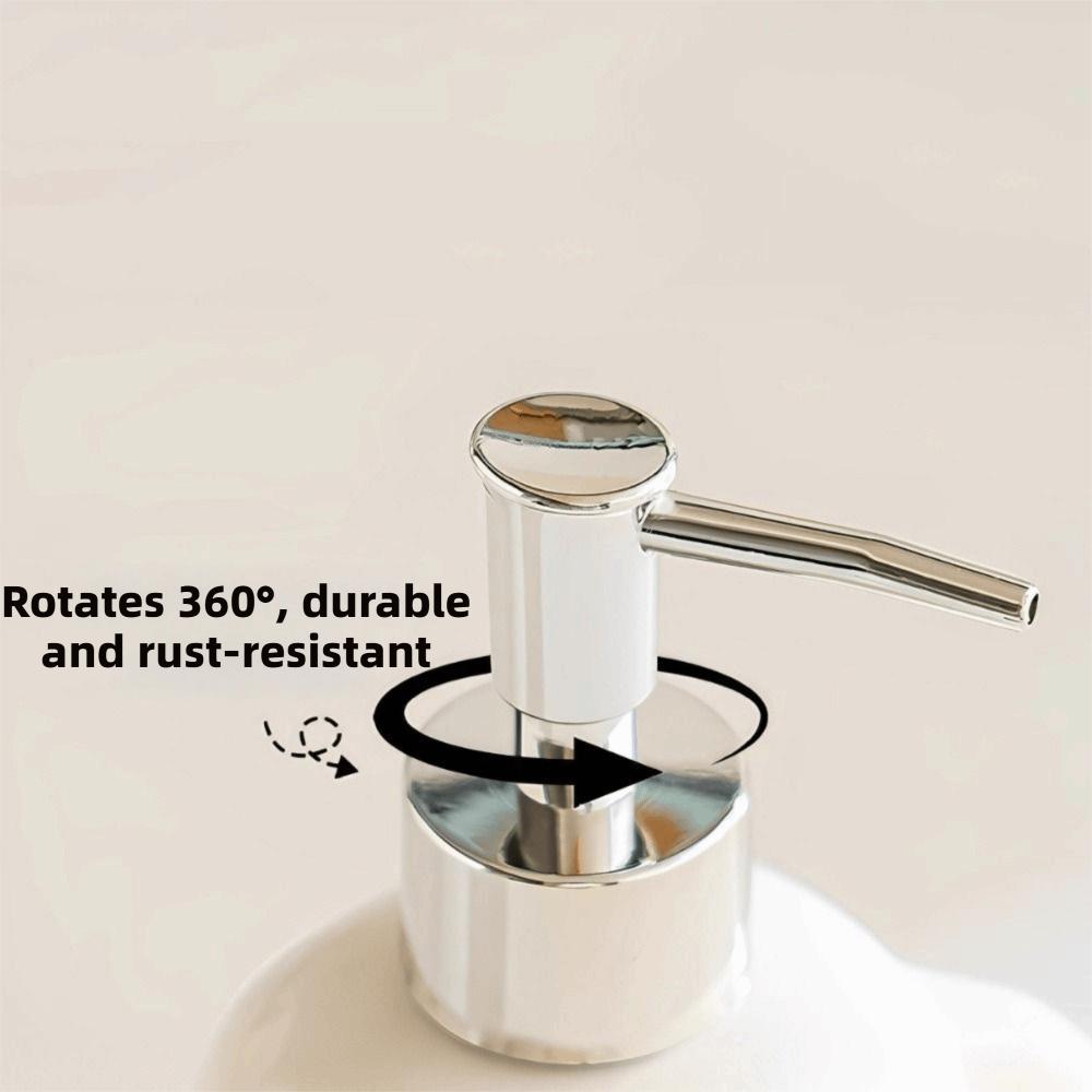 Ceramic Liquid Soap Dispenser Press Pump Empty Bottle Shower Gel Separate Bottles Cute Dog Shape Shampoo Bottle Kitchen