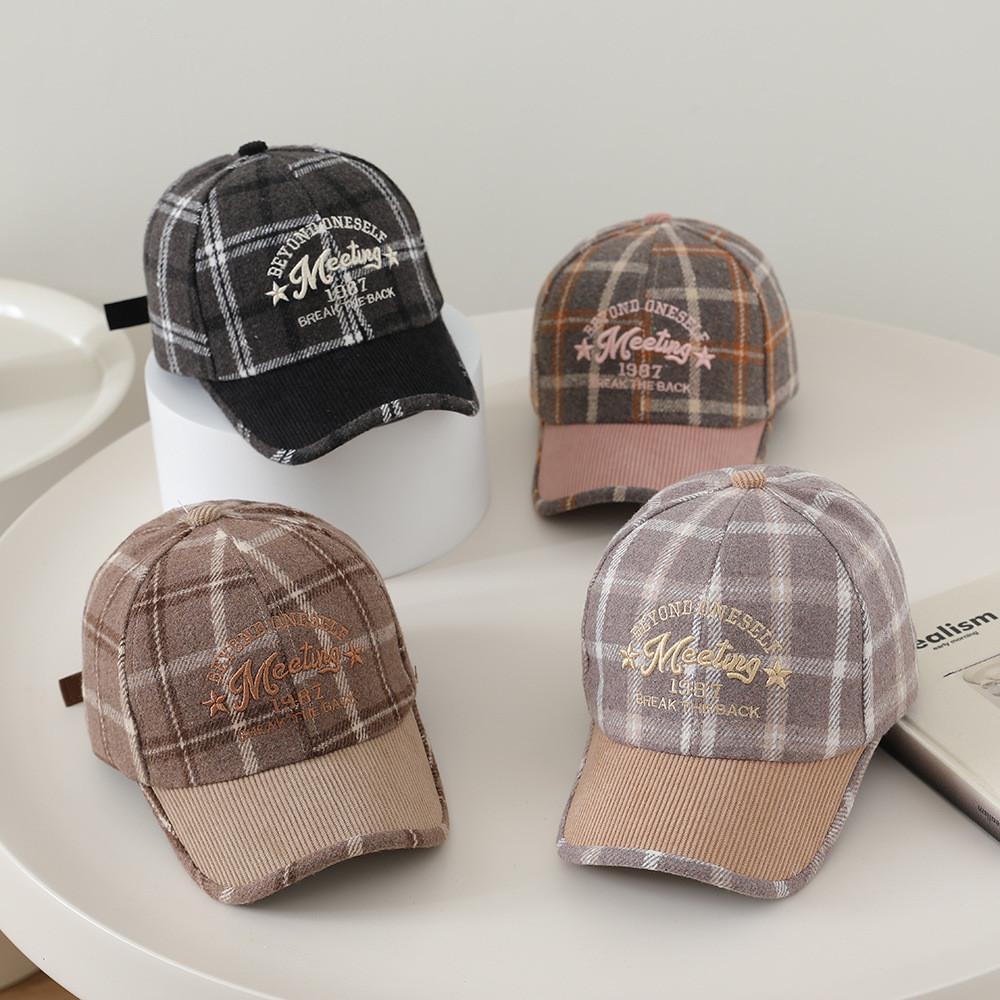 Kids Baseball Cap With Embroidered Letters For Sun Protection And Breathability