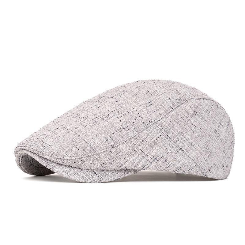 Beret Men's Spring Summer Breathable Forward Cap British Vintage Newsboy Cap