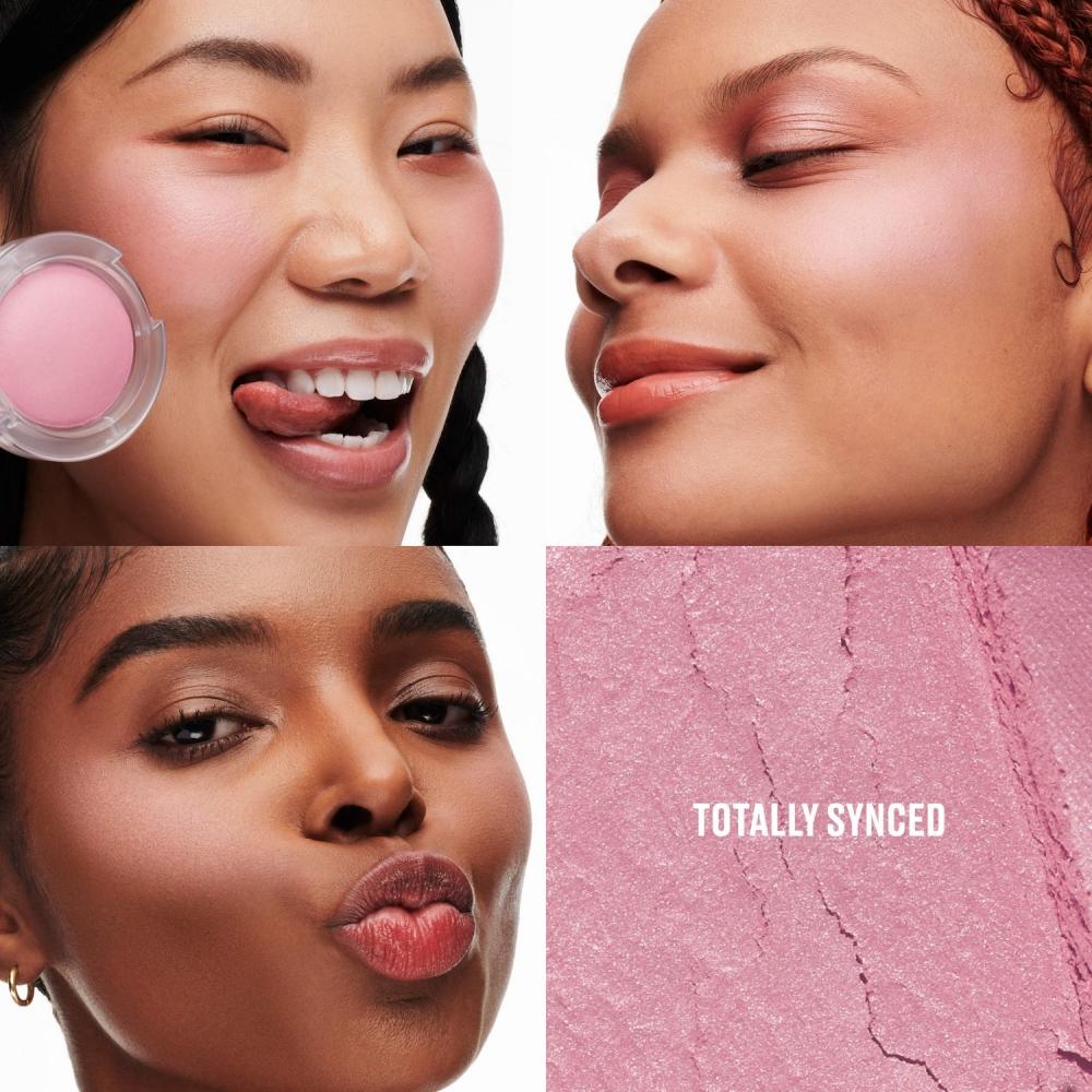 Mac Cosmetics Glow Play Cushiony Lightweight Buildable Blurring Blush Totally Synced Pastel Lilac