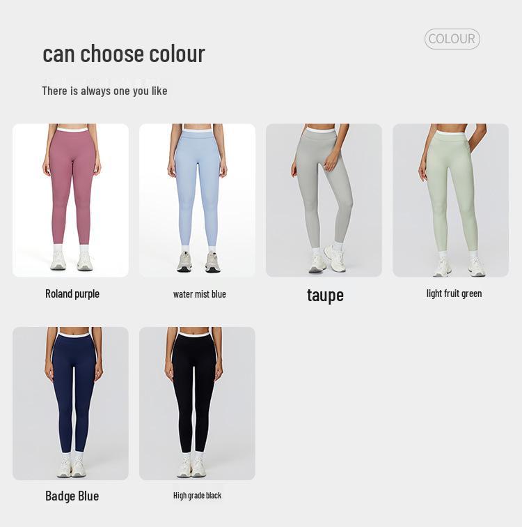 Completo da Yoga da Donna Transfrontaliero: Color Block Nude Feel, Vita Alta Costolata, Abbigliamento Sportivo Fitness Versatile
