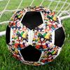 Dragon Ball Indoor Soccer Ball Colorful Machine Stitched PVC Size 5 Team Training Competition Ready Durable High-Bounce Cool Sports Gift