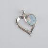 Natural Milky Opal Gemstone 925 Sterling Silver Jewelry Stylish Pendant For Gift CP-5-17