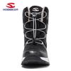 Happy Bear Kids' Fleece-Lined Snow Boots: Warm, Thick, Cotton, Mid-Calf, Cold-Resistant Boots for Boys & Girls