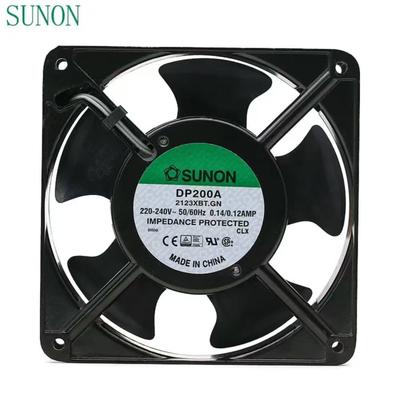 AC 220V Fan For Sunon DP200A P/N 2123XBT.GN 0.14A 12038 220V 120*120*38mm Industrial Case Cabinet Cooling Fan 120mm