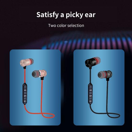 1 Set XT11 Bluetooth-compatible 4.2 Intelligent Wireless Earbud Noise Reduction Heavy Bass Magnetic