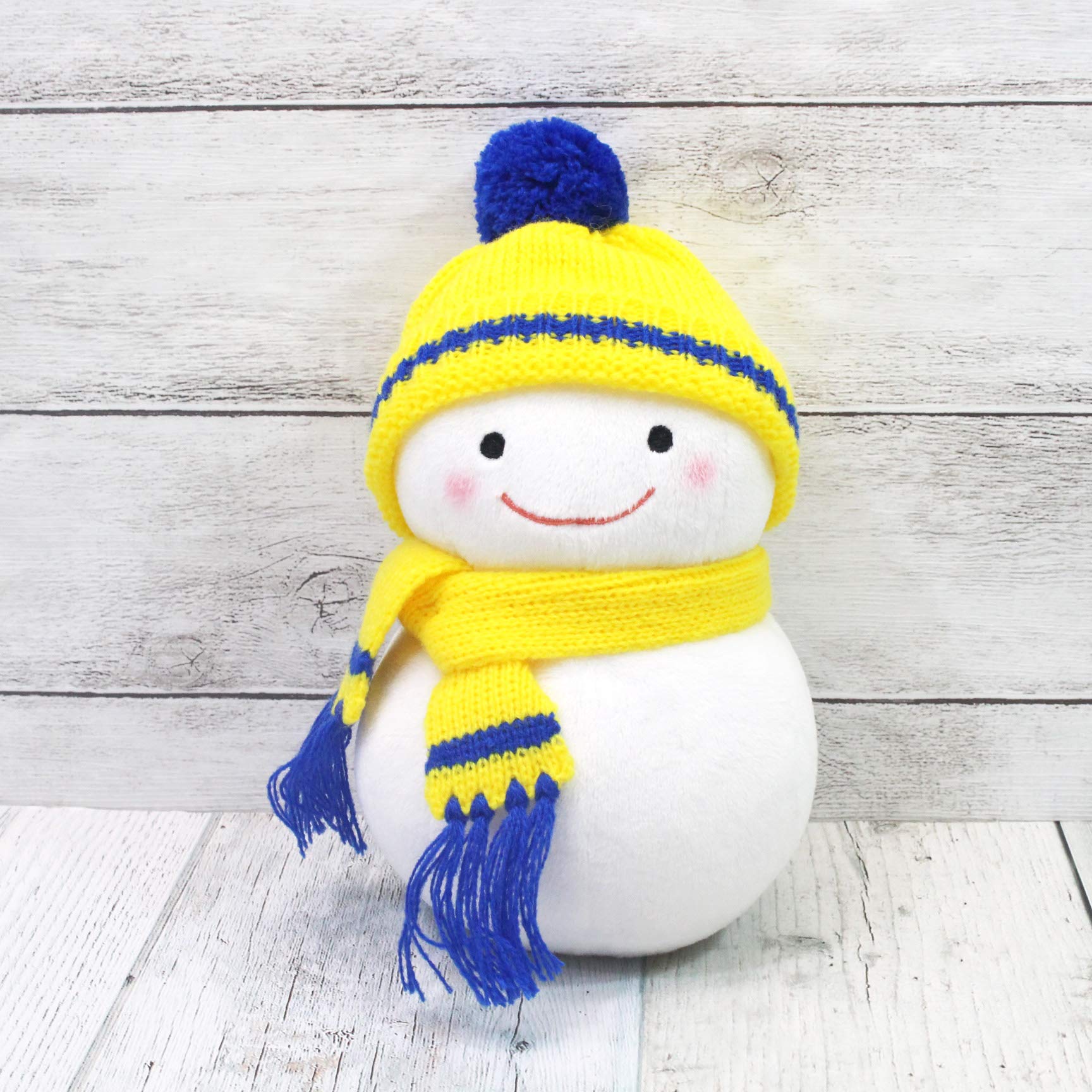 

Shinada Снежный Дарума Вязаный (SS) желтый