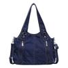 Large-capacity Tote Bag - Versatile Retro-style Single-shoulder Bag for Daily Commuting and Fashionable Handbag