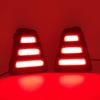 1 Set For Honda Jazz FIT 2014 2015 2016 2017 Multi-functions Car LED Rear Fog Lamp Brake Light Turn Signal Light Reverse Lamp