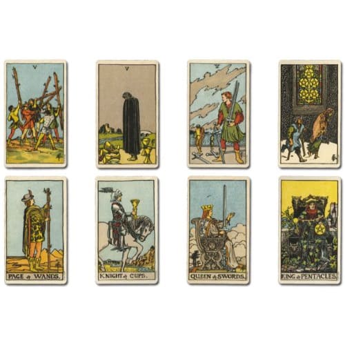 Nichiyu Tarot Deck, 78 Cards, Waite Edition, Fortune Telling, Authentic [The Smith-Waite Centennial Tarot Deck] "The 1909 Rider Edition is brought bac