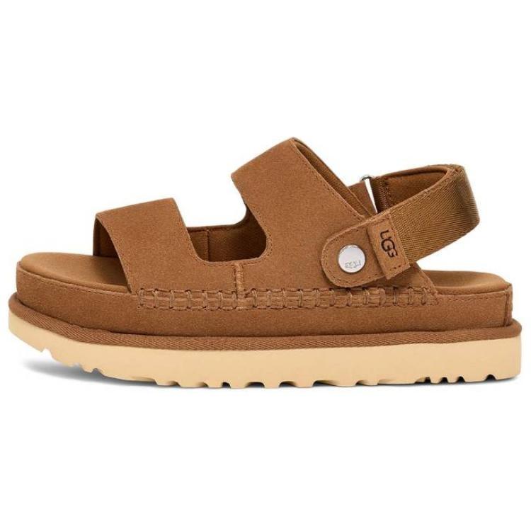 (WMNS) UGG Goldenstar Glide Sandal Chestnut Women s 1167399-CHE