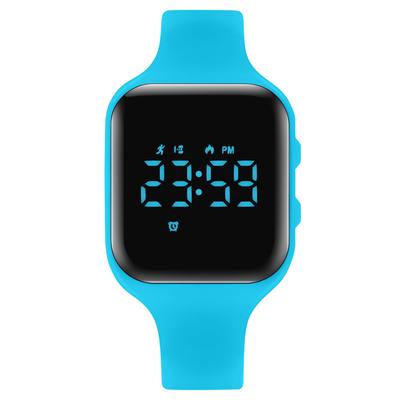 Smart Watch Children Digital Watch Boys Activity Meter Kids 5ATM Waterproof Rechargeable Sports Watch Pedometer Distance Alarm Clock Date Day Display