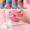 Creative DIY Mini Iron Plastic Beads 2.6mm Fuse Beads Fuse Beads Picking Tray Kit Ironing Collage Beans Tool Handmade Beads Toy