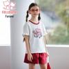 Girls' Summer Fashion Two-Piece Set