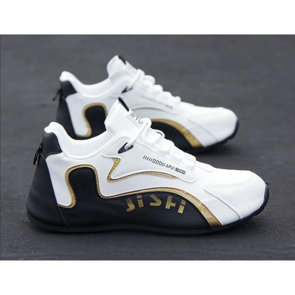 Men's shoes with waterproof and anti slip leather surface, high-end travel shoes, trendy and versatile, autumn men's sports and