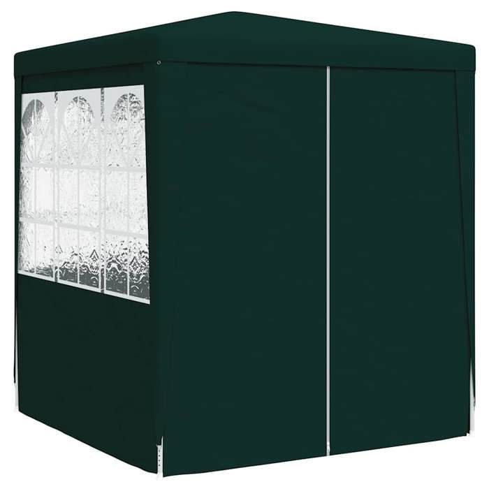VidaXL Tente de Réception avec Parois Latérales Belvédère Tonnelle Pavillon Chapiteau Mariage Barbecue Voyage de Camping 48534