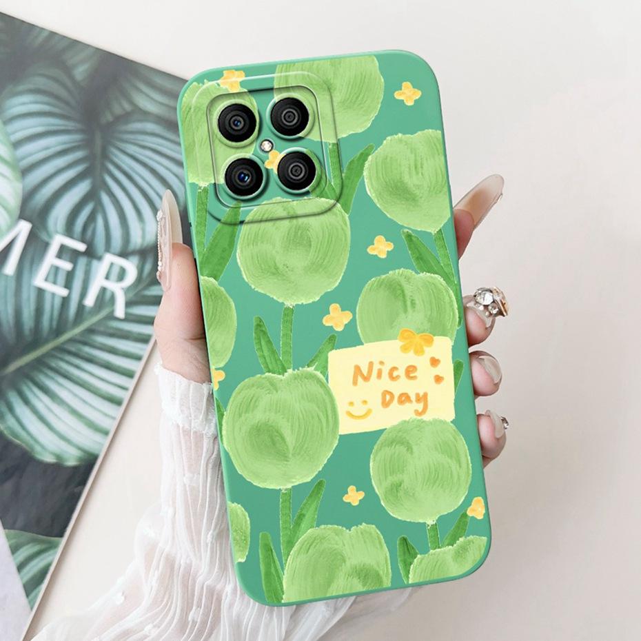 Lens Protective Case For Honor X8 TFY-LX1 TFY-LX2 TFY-LX3 Fashion Painted Soft Silicone Cover For HonorX8 X 8 4G Phone Cases