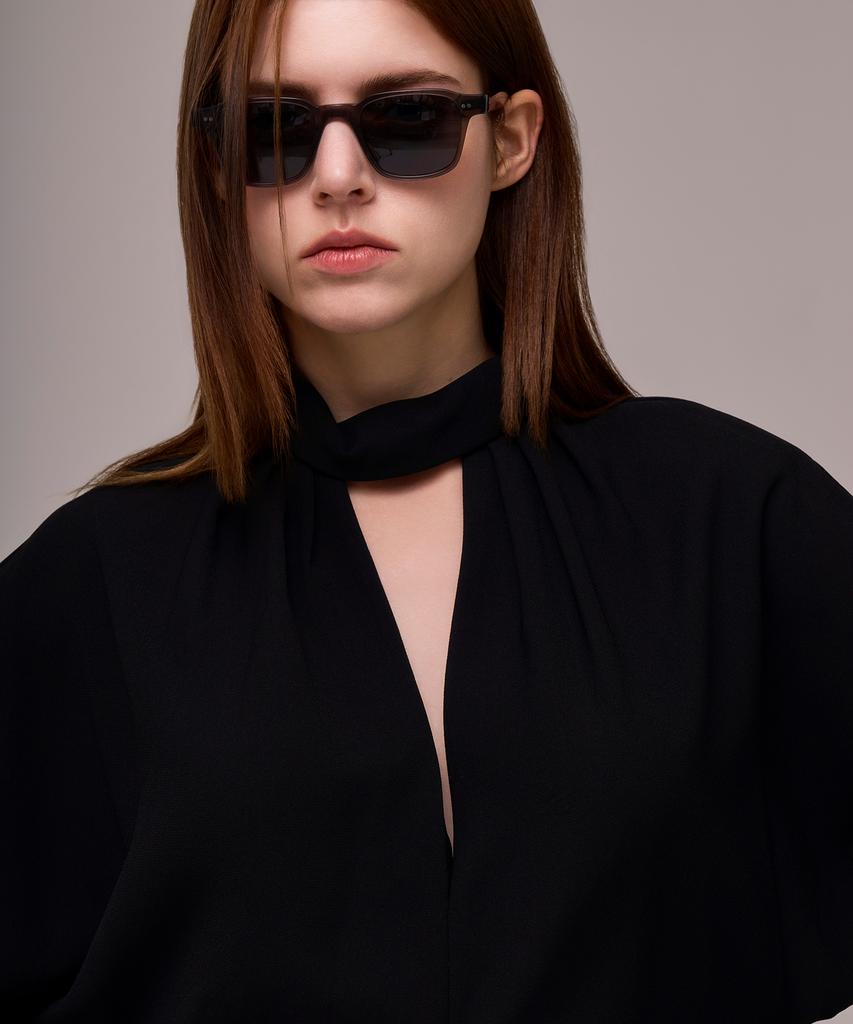 Keoseuteomdillaiteu Acetate Polarized Sunglasses Mero Gungray