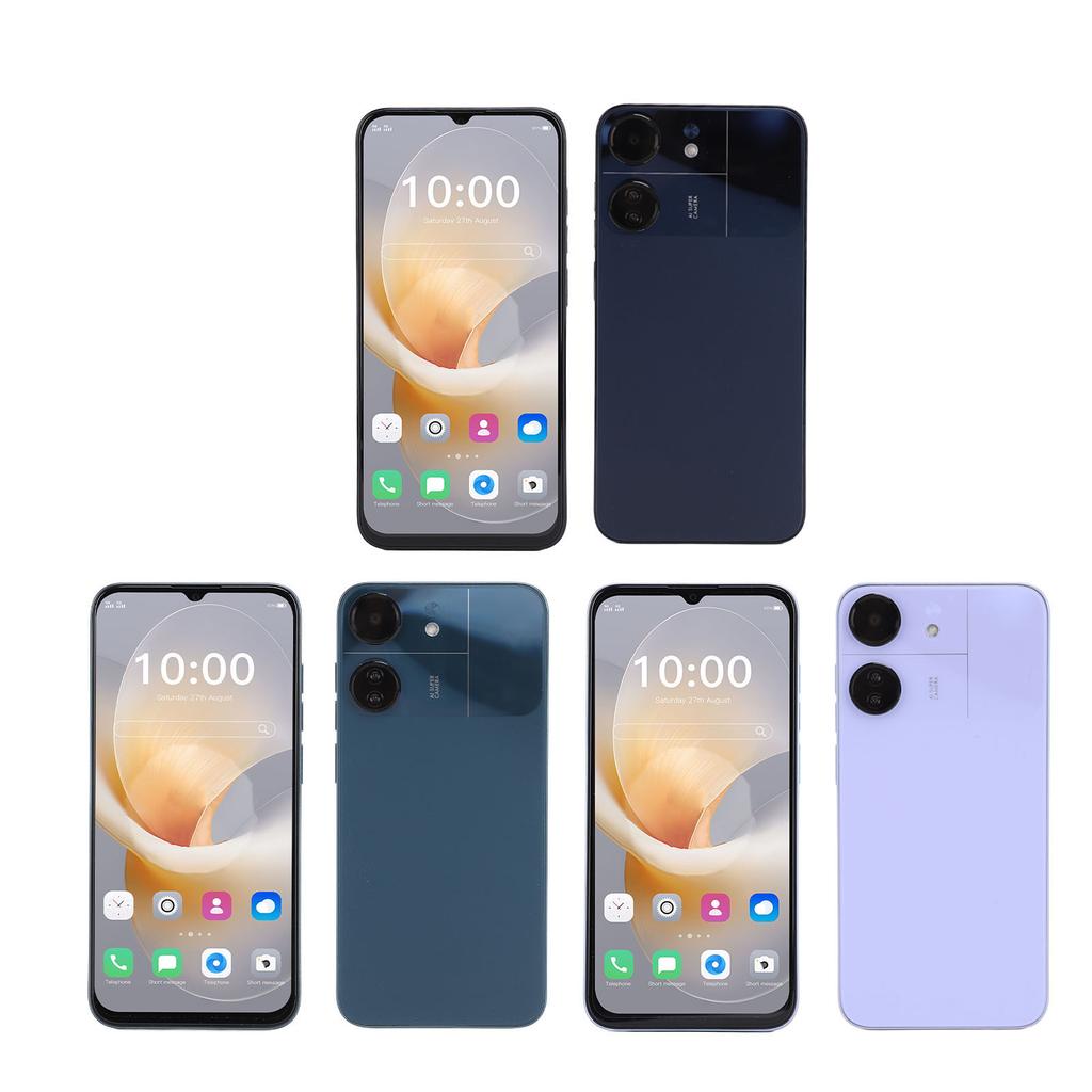 Unlocked Cell Phone 4G Dual Card Dual Standby 6.2 Inch HD Screen RAM 4GB ROM 64GB 13+32MP Smartphone