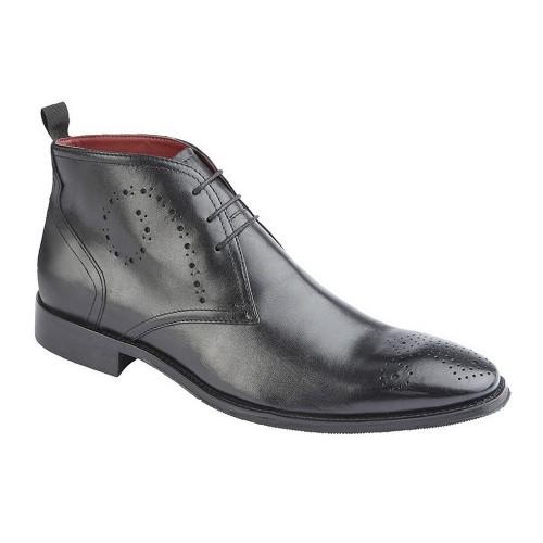 Roamers Mens Leather Chukka Boots