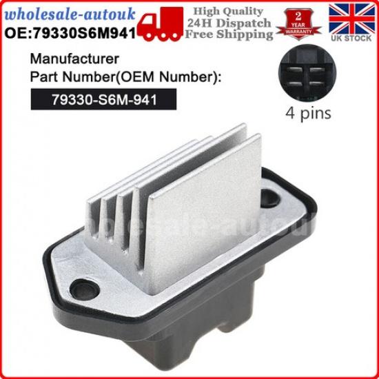 Для Honda FRV Acura Accord Civic RSX Качественный мотор вентилятора отопителя Резистор отопителя