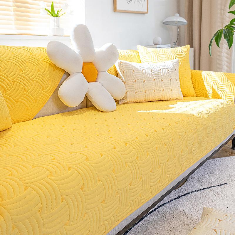 Japanese And Korean Sofa Cushions Are Universal In All Seasons, Simple Modern Seat Cushions, Non-Slip Sofa Covers, Backrest Covers, .