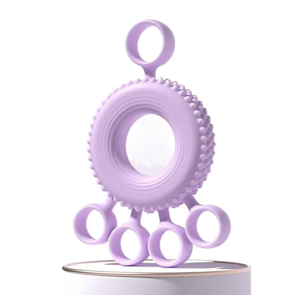 

Five-finger Finger Trainer Comfort Finger Exerciser New Finger Expander for Men & Women фиолетовый