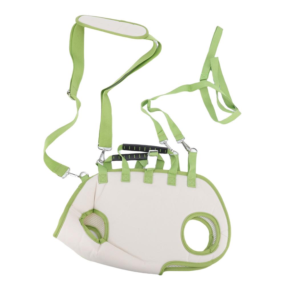 Dog Full Body Lift Harness with Adjustable Strap Breathable Pet Carrier for Puppy Cat Oxford Fabric S