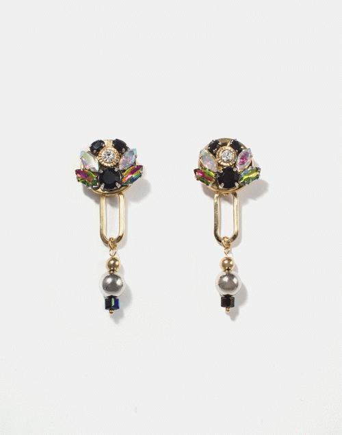 803Studio Selena Crystal Drop Earrings