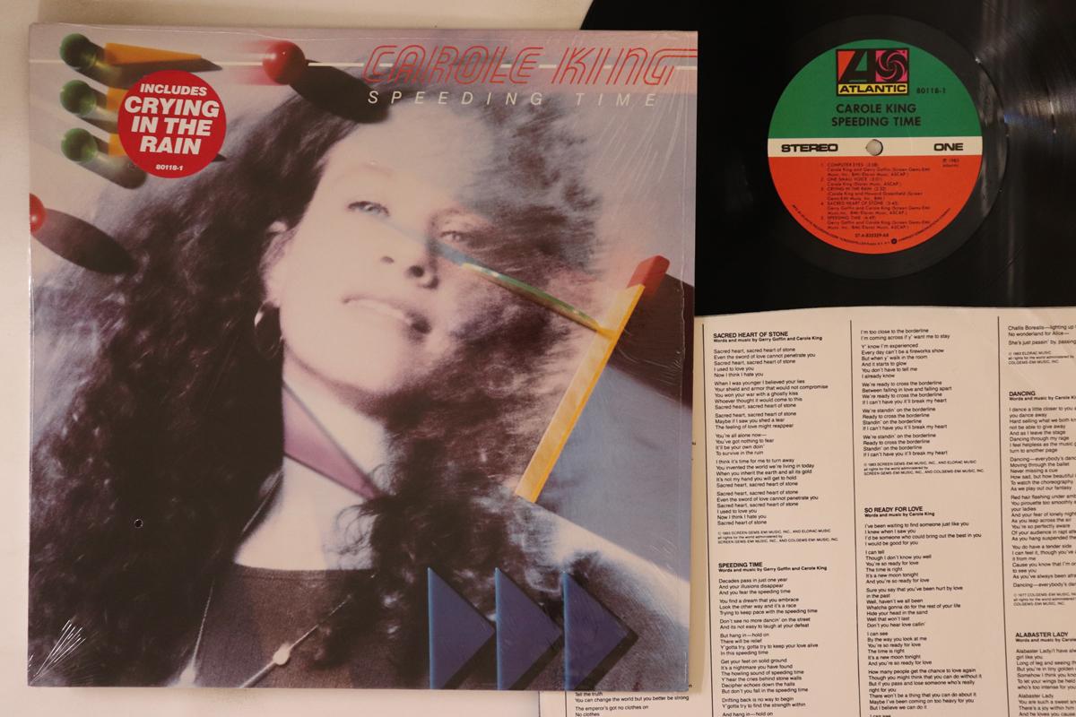 

LP Record CAROL KING - Speeding Time 801181 ATLANTIC 1983 US Rock Used
