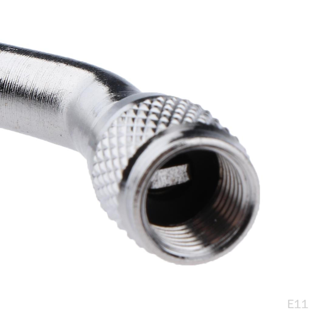 Car Motorcycle Tire Brass 45/90/135 Degree Lengthened Inflatable Tube