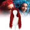 The Rise Descendants Of Red Women Wavy Wig Cosplay Headdress Show Decoration