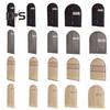 Garment Bag Dustproof Clothing Cover with Transparent Window Zipper Closure Closet Organizer Coat Suit Dress Hanging Bag