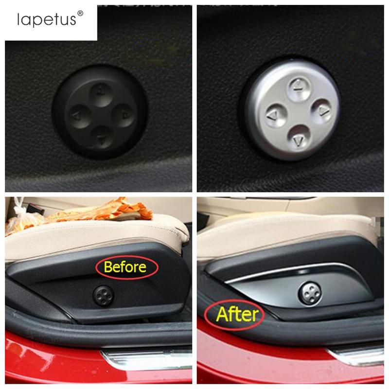 Seat Adjust Button Swtich Panel Frame Decoration Cover Trim For Mercedes Benz C CLASS W205 2014 - ABS Accessories Interior