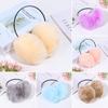 Solid Color Cold Proof Female Ear Warmer Ear Bag Warm Earmuffs Plush Earmuffs Faux Rabbit Fur