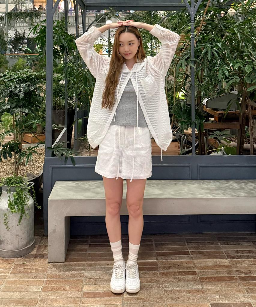 JUCYJUDY Seersucker Check Shorts J1Pt324B
