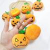 Plush Doll Halloween Bag Pendant Bag Charm Pumpkin Doll Keyring Pumpkin Keychain  Bag Ornaments