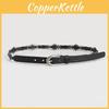 Alloy Punk Belt Buckle With Geometric Shape For Casual Wear