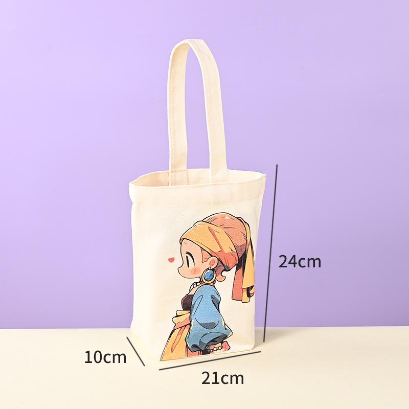 Custom Logo Canvas Handbag - Year of the Horse Annual Meeting Gift for Customers
