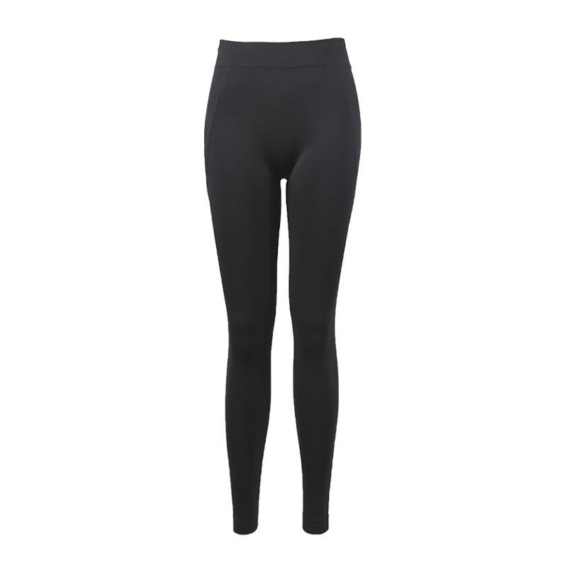 New nude yoga pants for women, tight high-waisted tight seamless hip-lifting casual sports yoga wear, skinny long pants for women